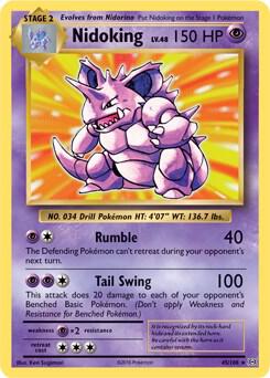 Nidoking 45/108 - Evolutions