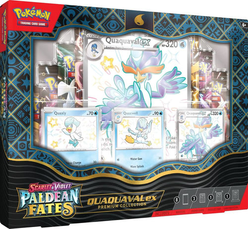 Paldean Fates Premium Collection - Quaquaval ex