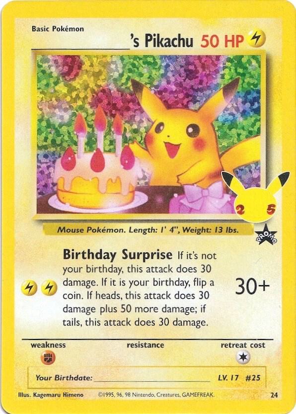 ______'s Pikachu 24 Celebrations