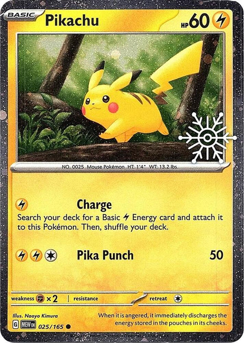 Pikachu 025/165 Promo