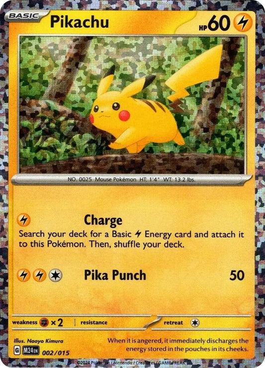 Pikachu 002/015 Promo