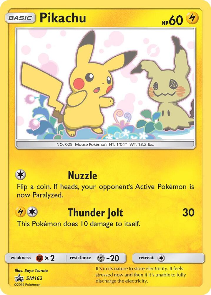 Pikachu SM162 Promo