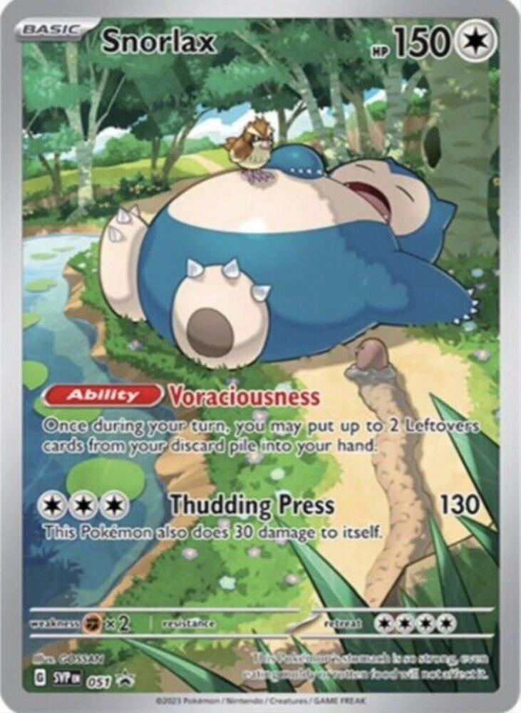 Snorlax 051 Promo