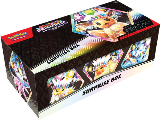 Prismatic Evolutions Surprise Box