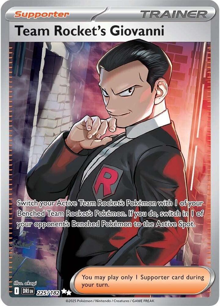 Team Rocket's Giovanni 225/182