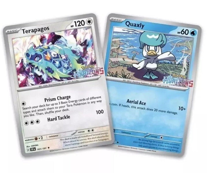 Terapagos 161/191 & Quaxly 050/191 Promos