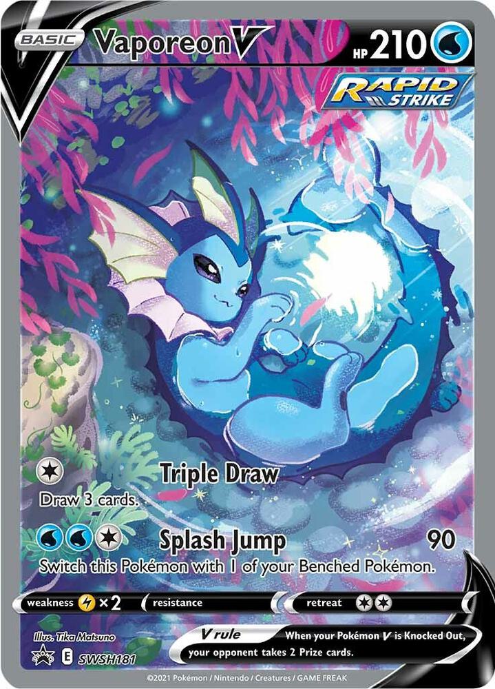 Vaporeon V SWSH181 Promo