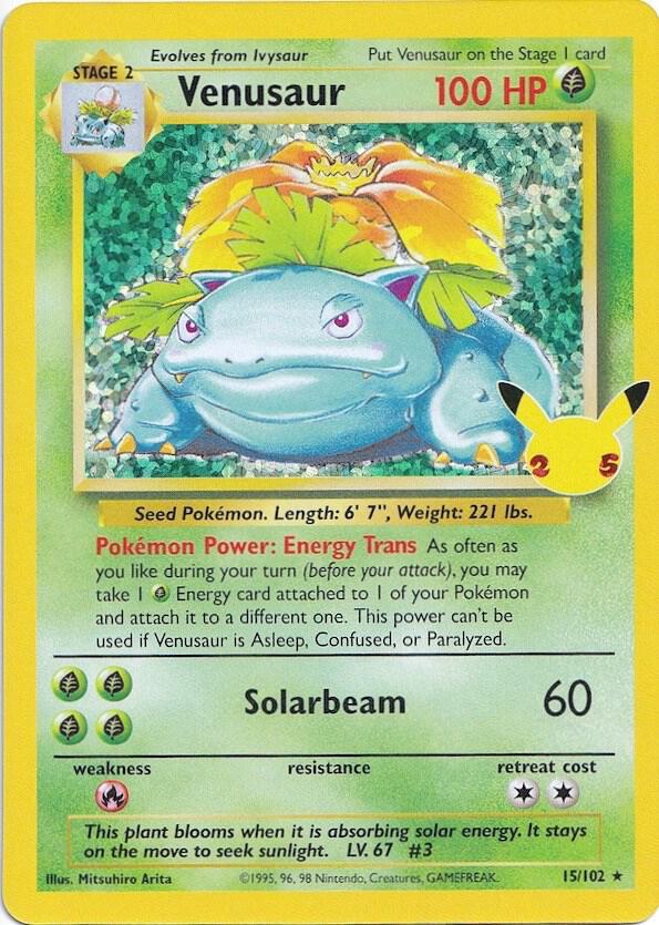 Venusaur 15/102 Celebrations