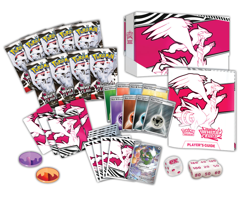 White Flare Elite Trainer Box